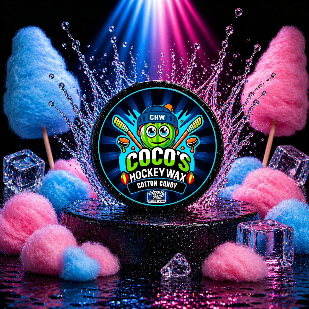 Cotton Candy - Hyper Grip – Cocomelons Hockey Wax