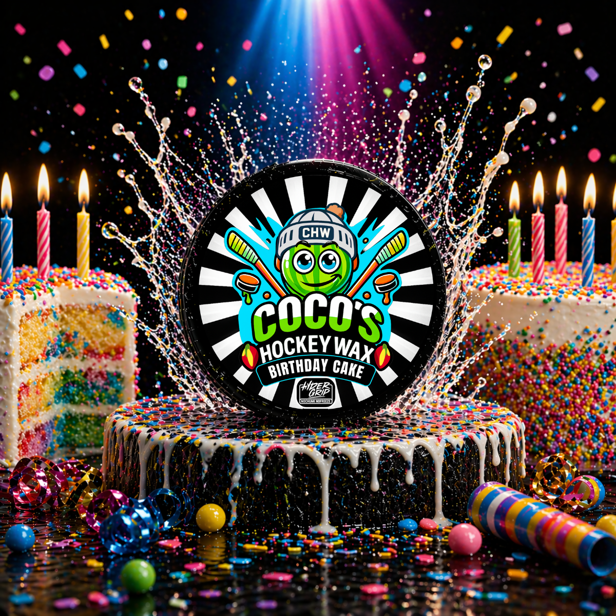 Hyper Grip - Birthday Cake – Cocomelons Hockey Wax
