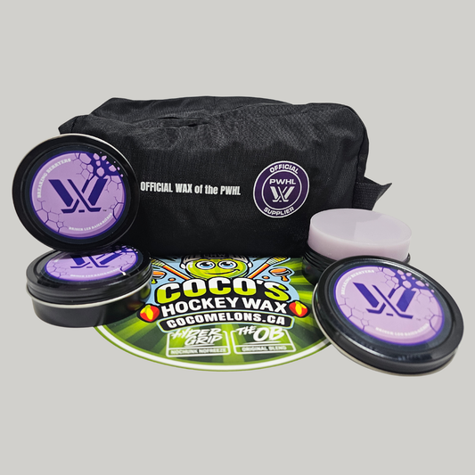 PWHL Exclusive Accessory Bag + Signature Grape Hyper Grip Tin